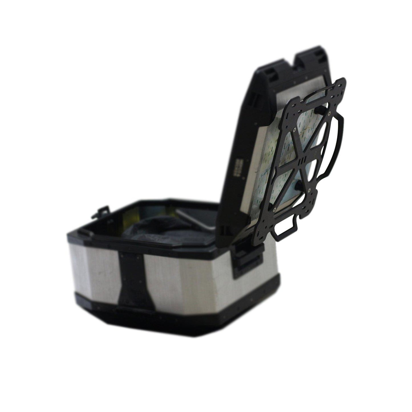 Top box rack luggage rack grid extra carrier shelf aluminum