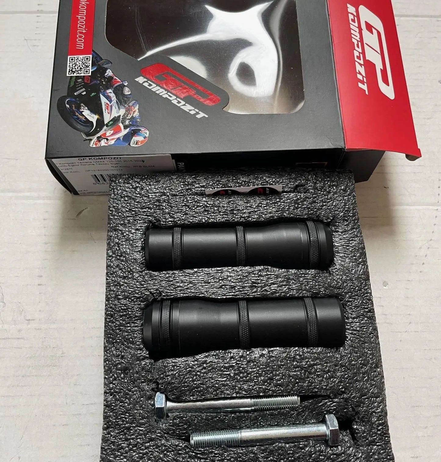 Yamaha Nmax 125 exhaust sliders guards protectors pair 2015-2025