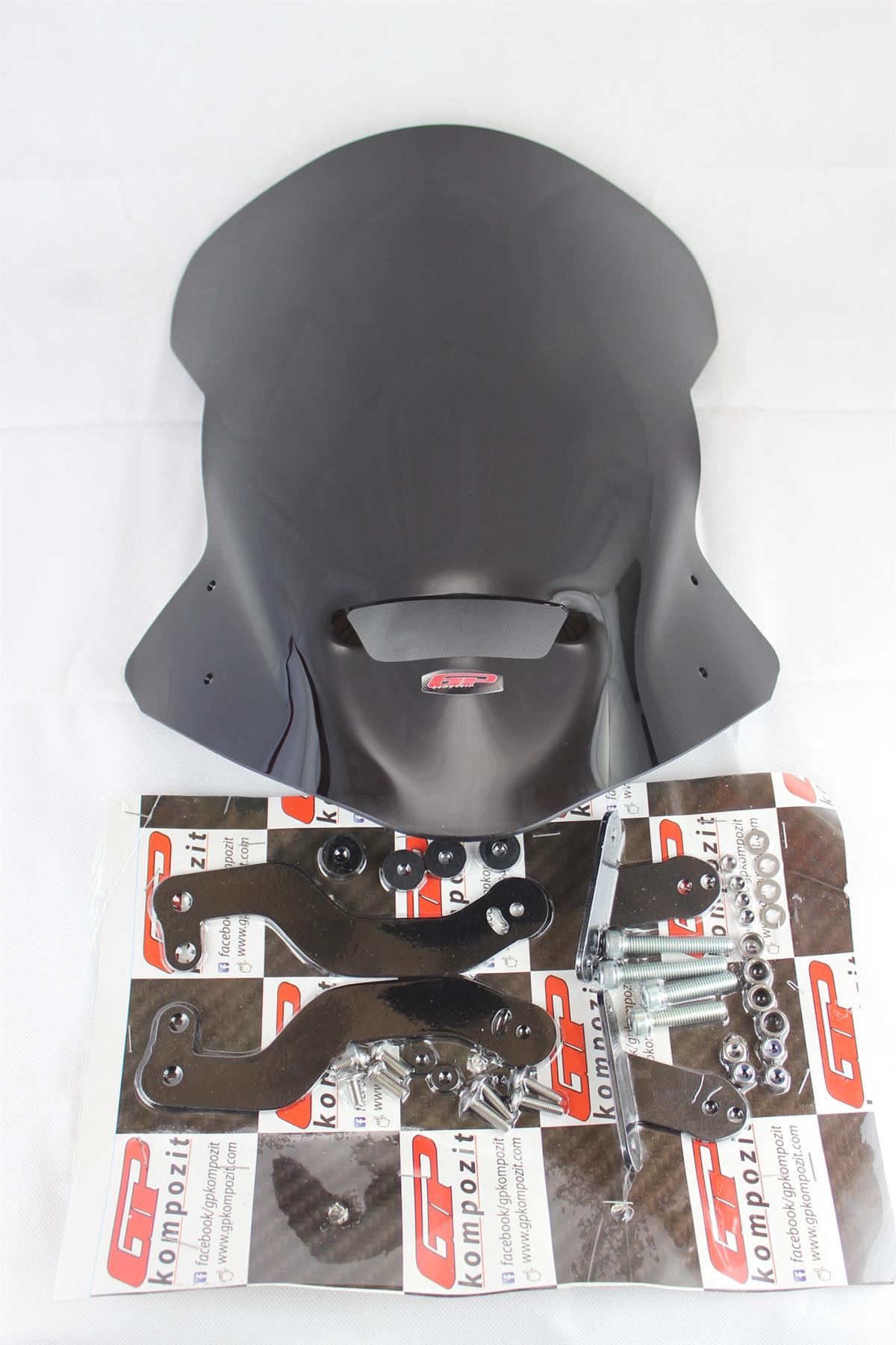 Suzuki GW250 Inazuma (naked type) dark smoke windscreen 12-16