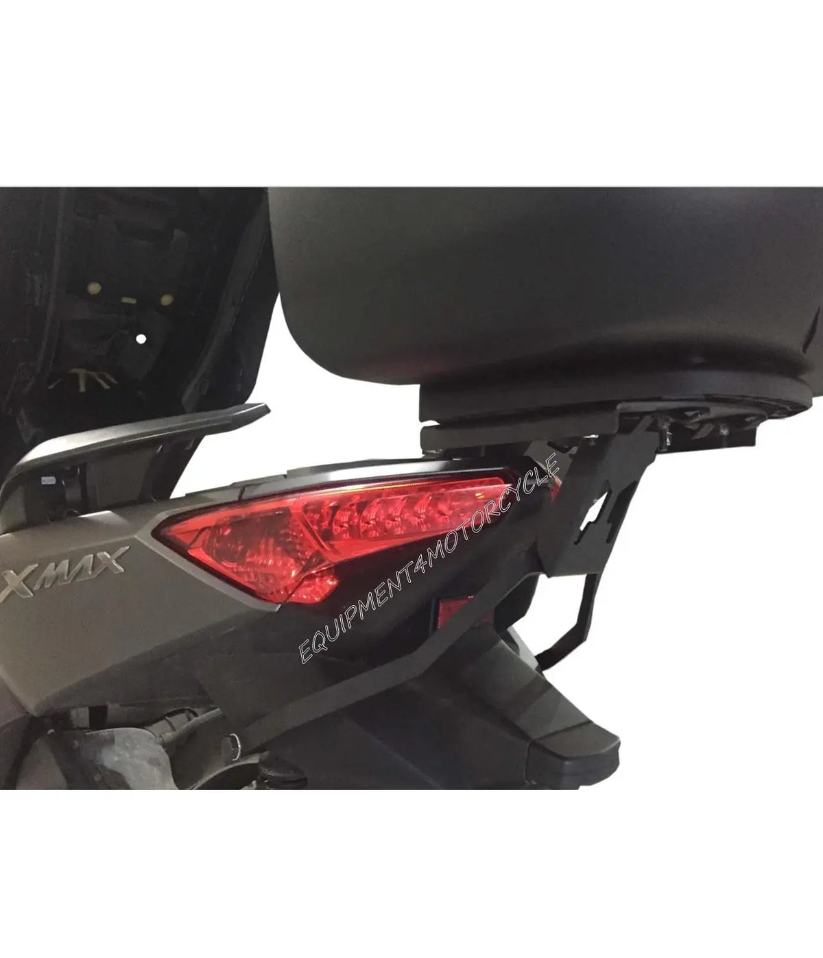 YAMAHA XMAX REAR RACK + 46 LT TOPCASE SET 14-17 ALL IN ONE