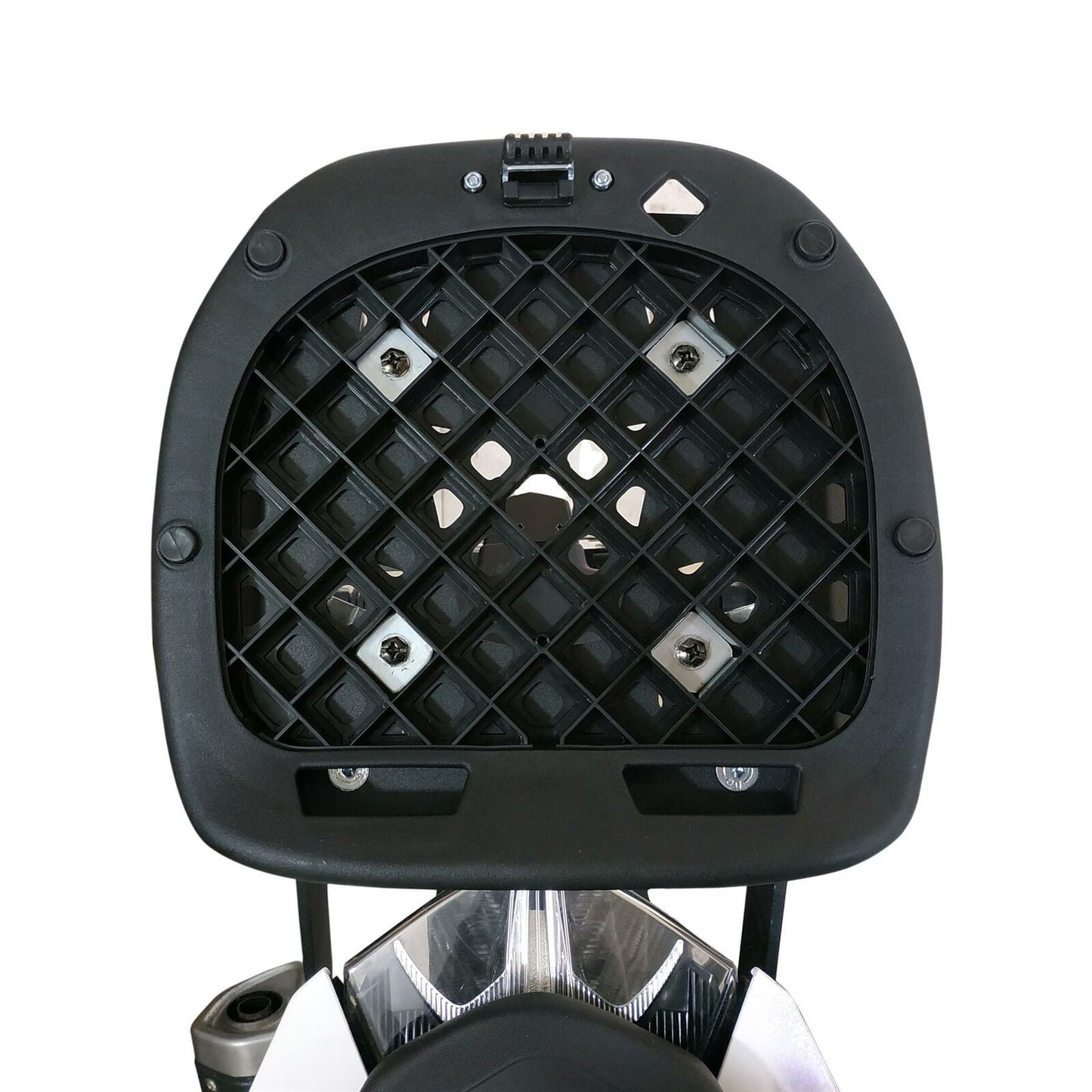 KTM DUKE rear rack luggage carrier + 46 LT TOP CASE SET - ALL IN ONE