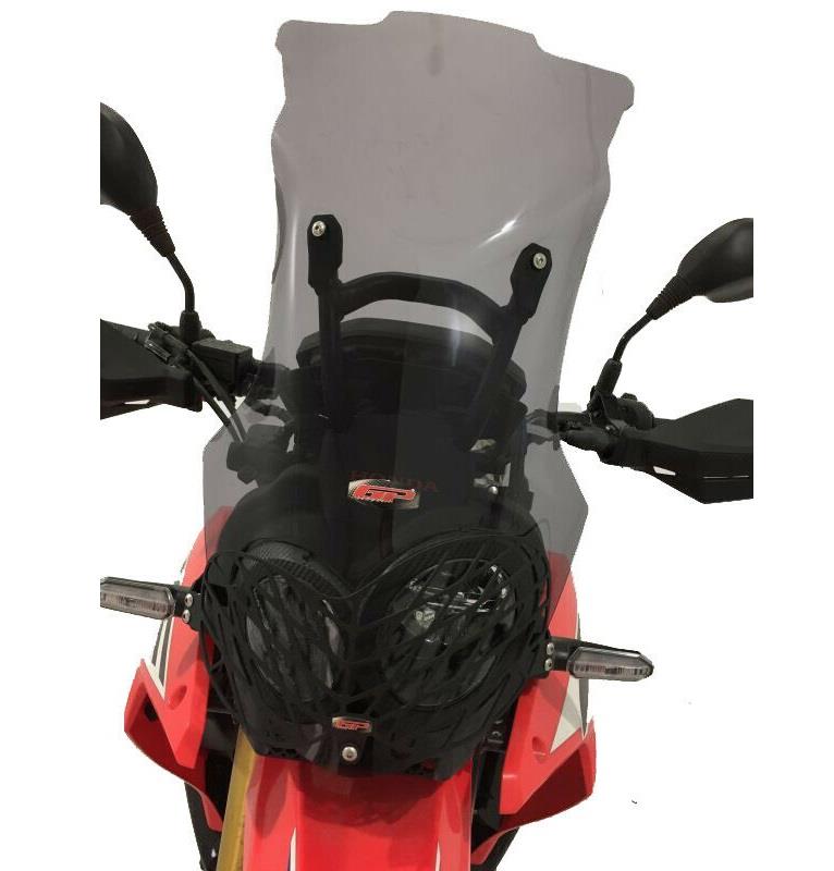 Windscreen for Honda CRF 250/300 Rally 59 cm Smoke 2017-2025
