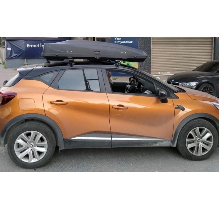 Car Roof Box Cargo Luggage Travel Box 480 LT Matt Black