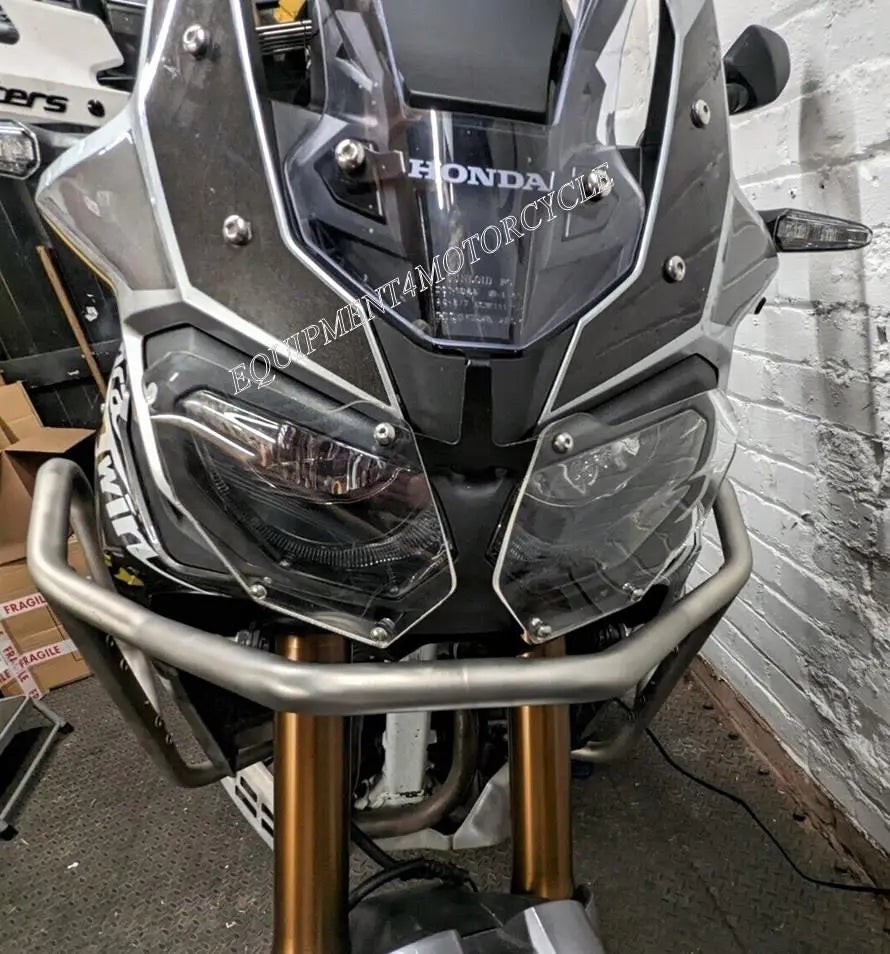 CRF1000L/ADV Sports Africa Twin headlight guard protector plexiglass 2016-19