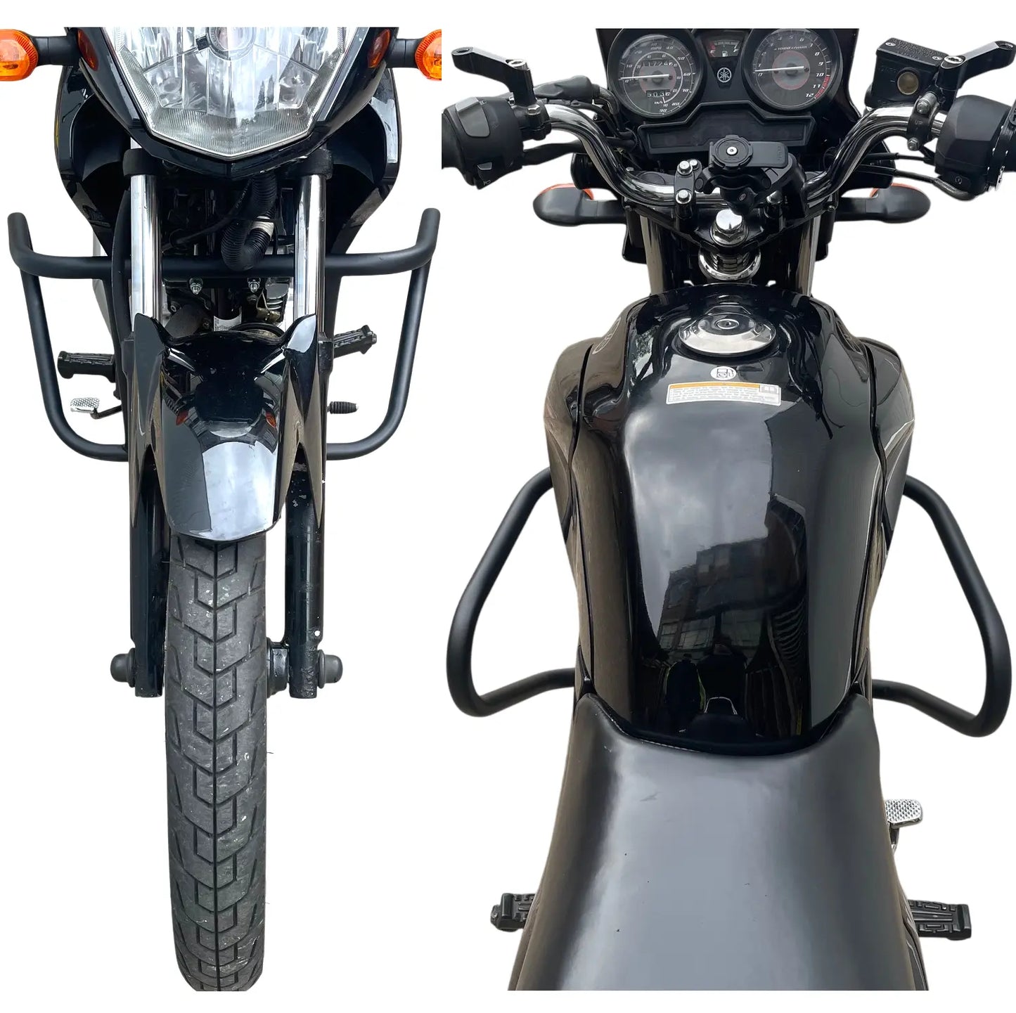 Yamaha YBR125 Crash Bar Engine Protection 2005–2016