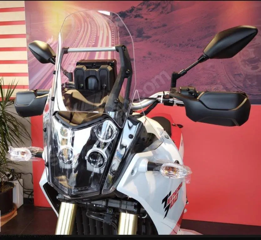 Yamaha Tenere700 side wind deflectors pair 2019-24 clear