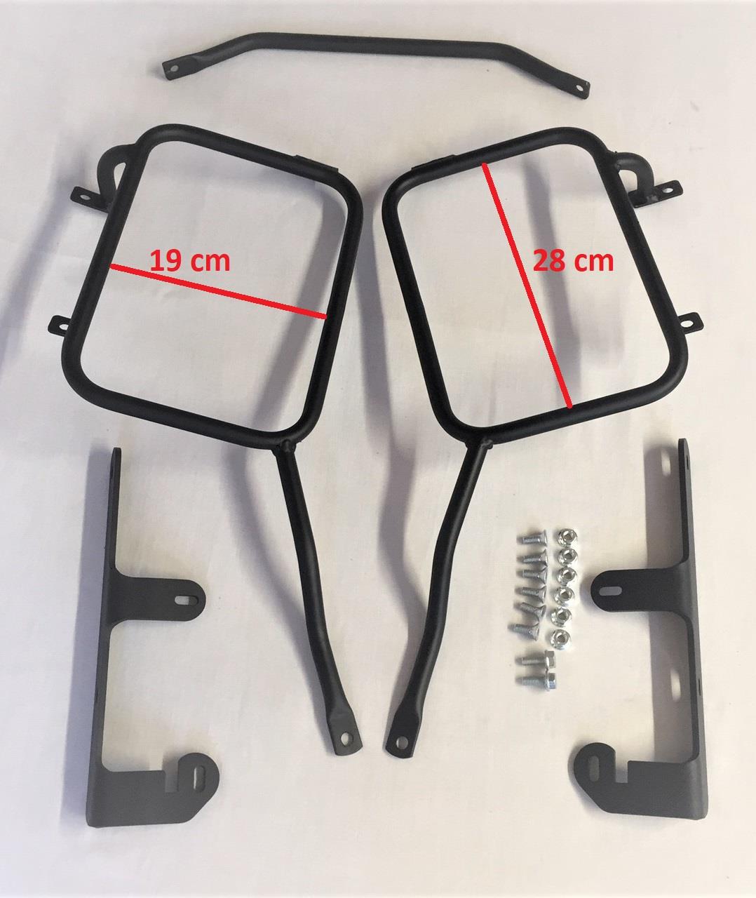 Honda NC750X pannier rack pair set 12 - 22