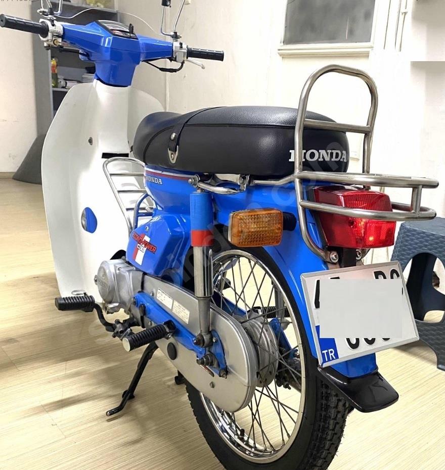 Honda Cub C90/C70/C50 rear and middle racks pair chrome coated 1983-2002