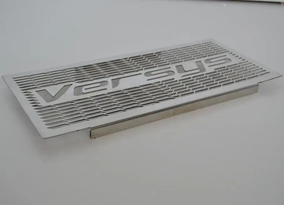 Kawasaki Versys650 radiator guard chrome coated 2015-21