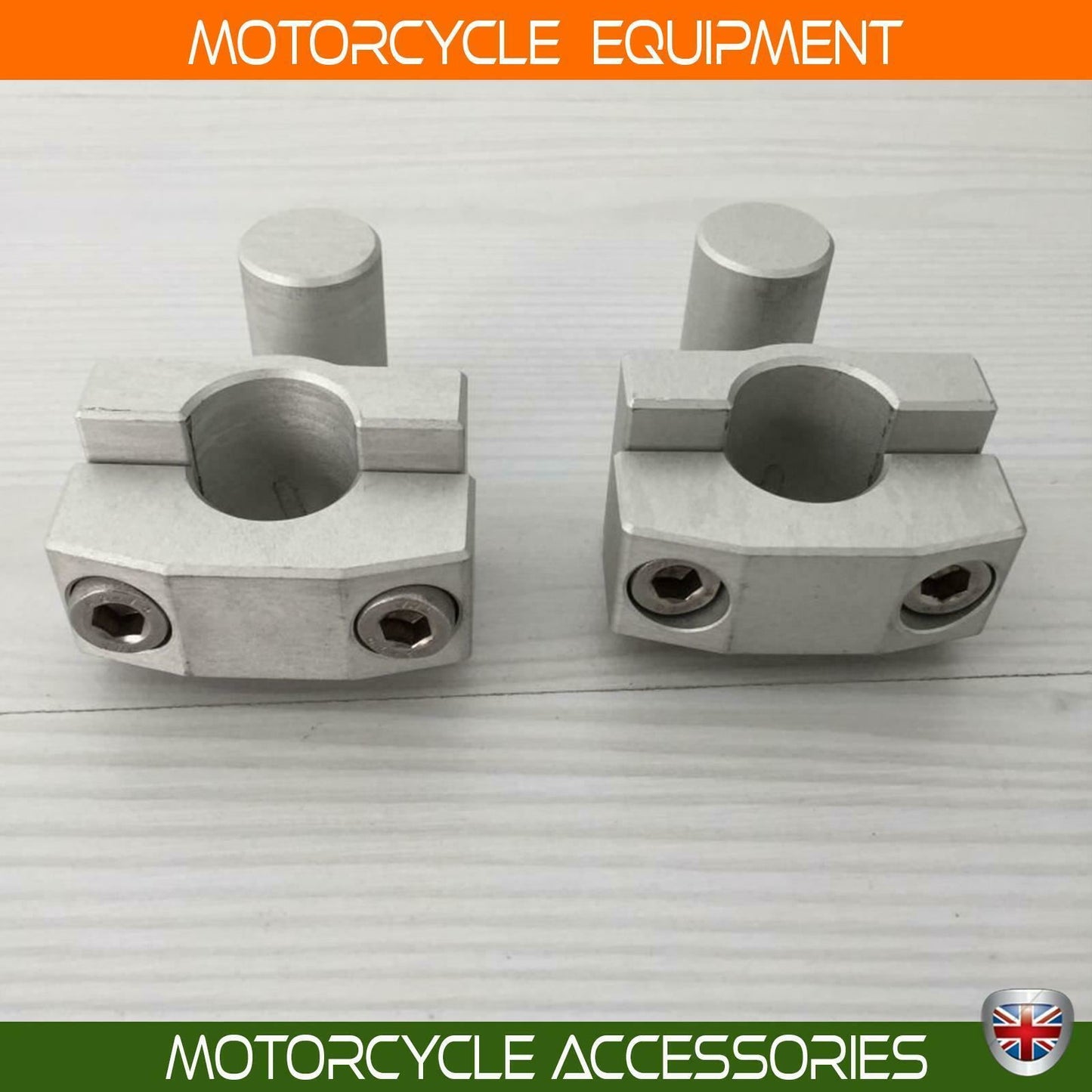 Motorcycle handle bar handle bar mount clamps riser 22 MM - 5 CM