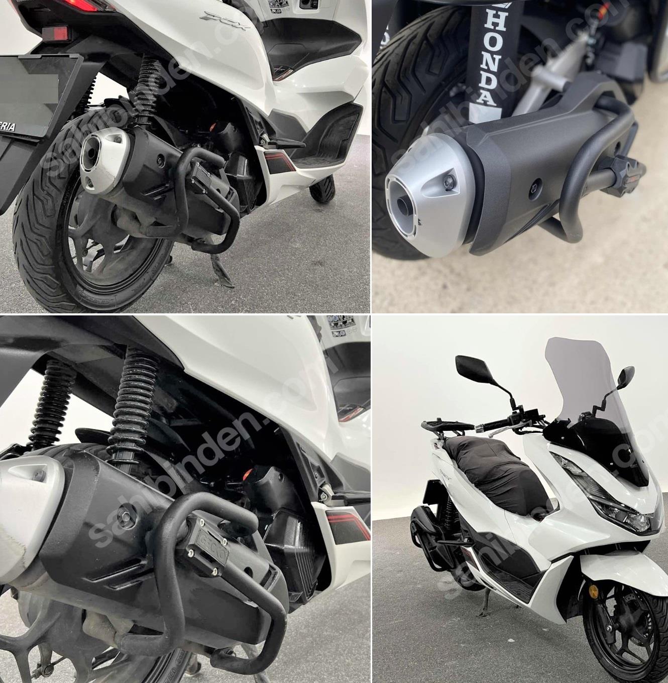 Honda PCX125 exhaust guard protection 2021-2025