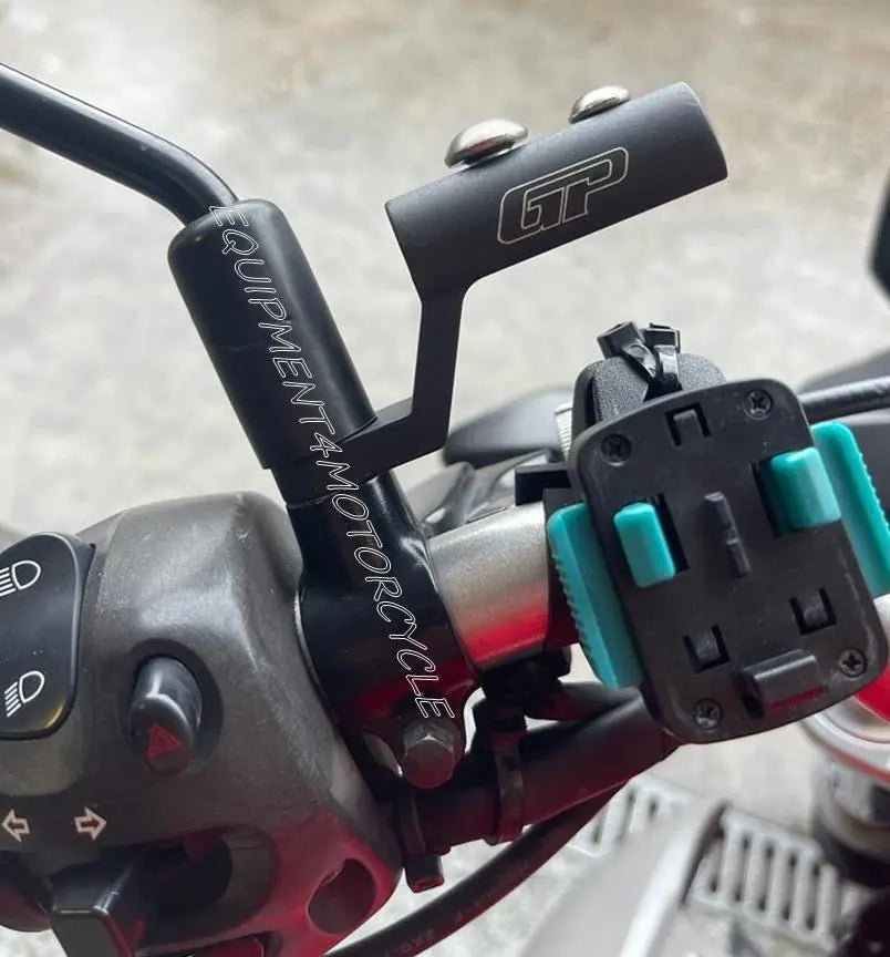 Motorcycle Phone Holder Mirror Mount Clamp Bracket Universal