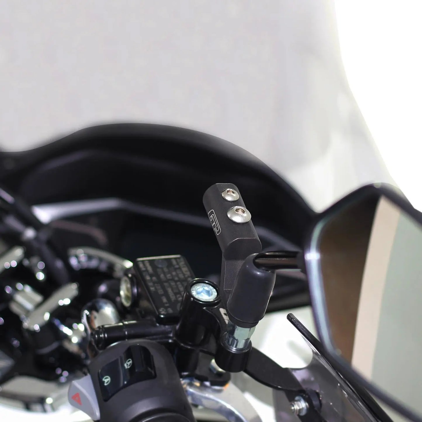Motorcycle Phone Holder Mirror Mount Clamp Bracket Universal