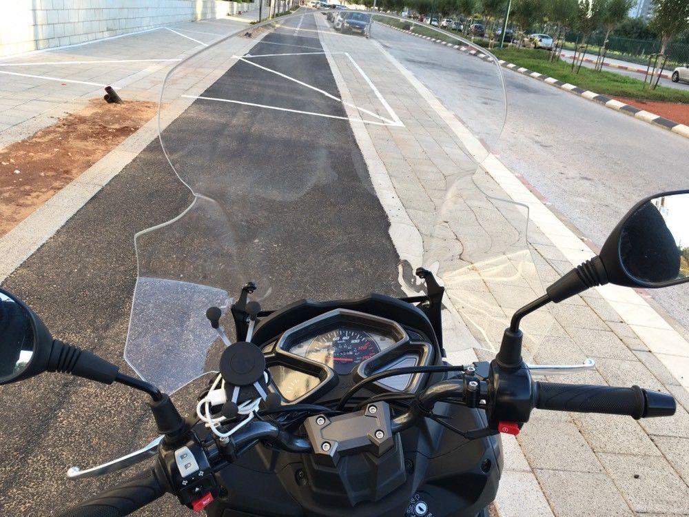 SYM JET14 50-125-200 clear 65 cm windscreen covers hand 17-21