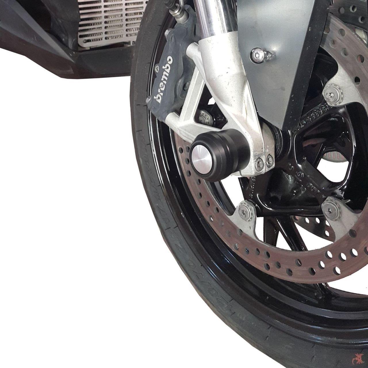 BMW S1000XR Wheel Fork Axle Sliders Spindle Bobbins Front/Rear 2015-2019