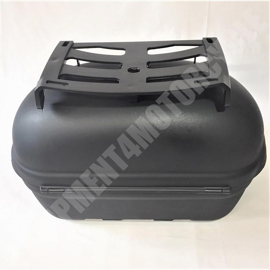 TOP BOX CASE 46L fits 2 full face helmets with extra luggage grill European made