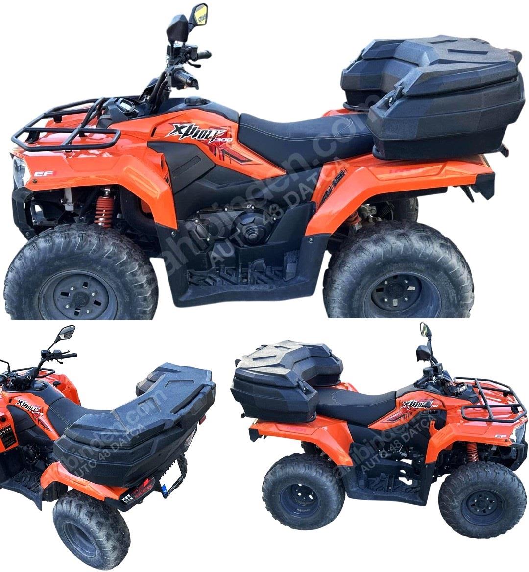 ATV QUAD rear cargo box 105 LT storage trunk top case
