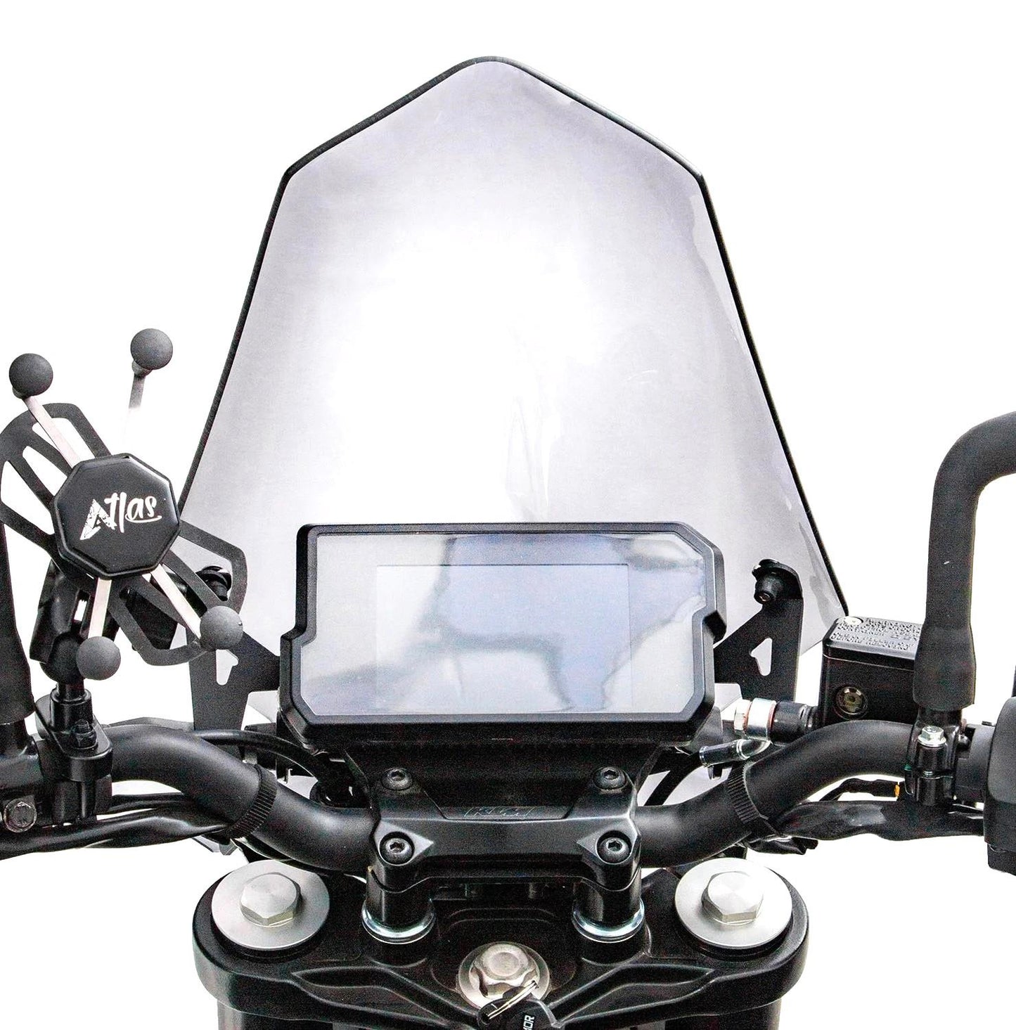 KTM Duke 390 windscreen 46 cm clear 2017-2023