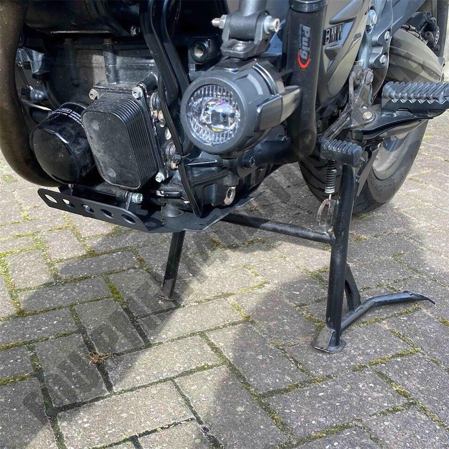 BMW F650 GS Engine case cover protector bash guard skid plate 08-12