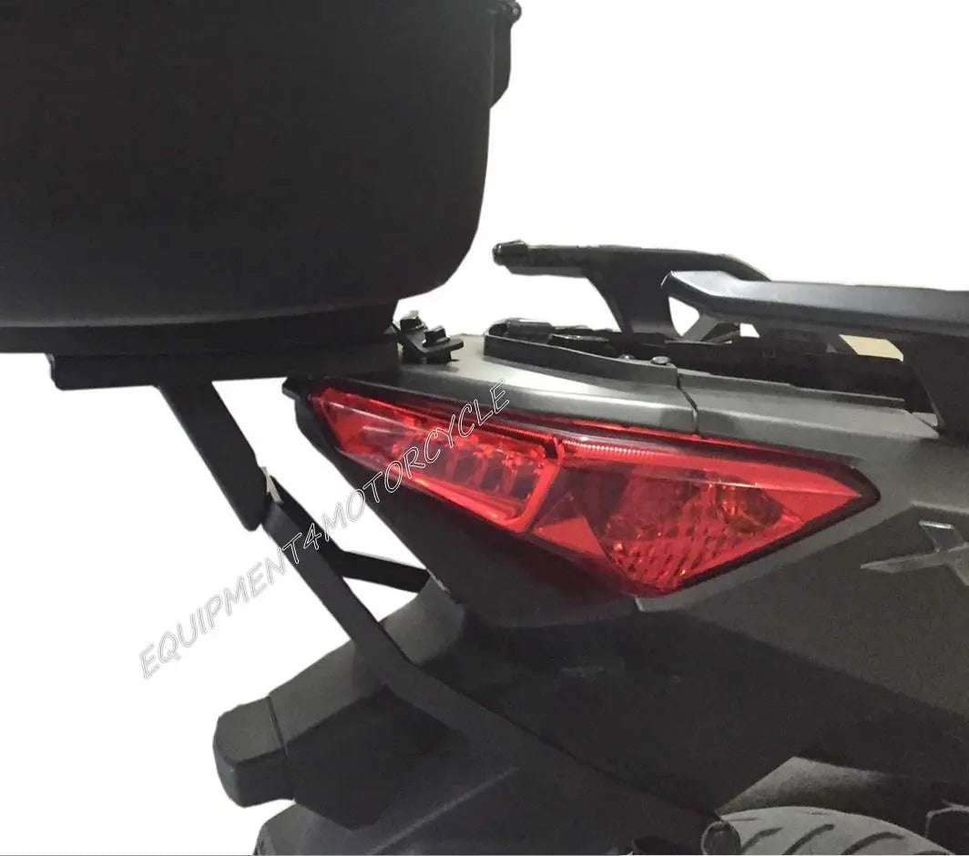 YAMAHA XMAX REAR RACK + 46 LT TOPCASE SET 14-17 ALL IN ONE