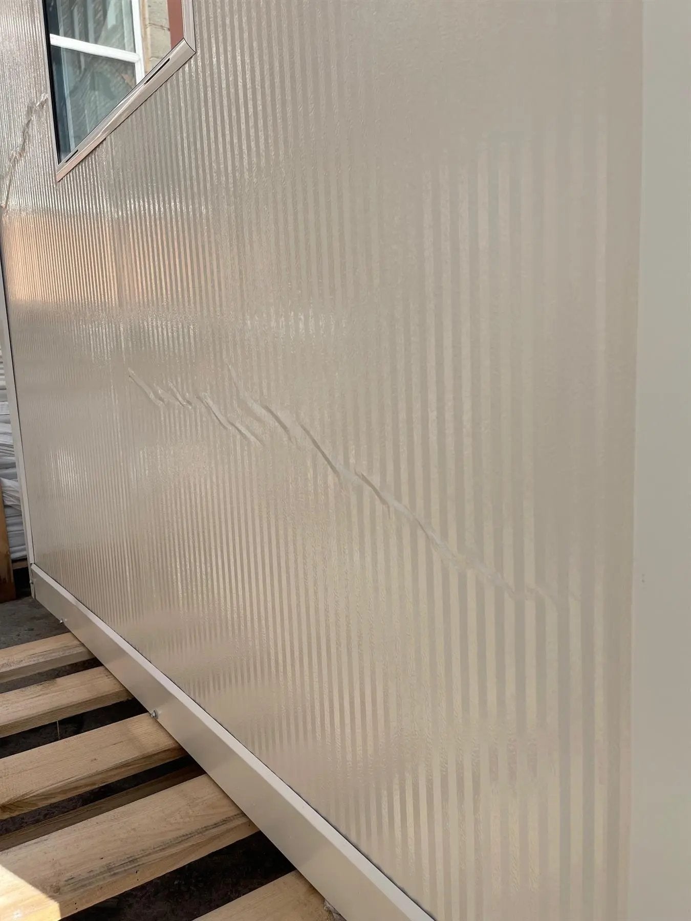 Kiosk Security Hut Gatehouse Modular Ticket Booth Portable Cabin 210X210 cm