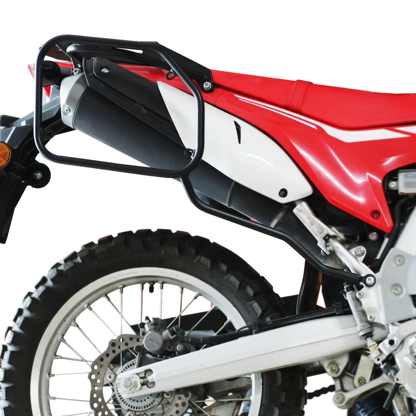 Honda CRF 250 RALLY pannier racks + top case rack full set