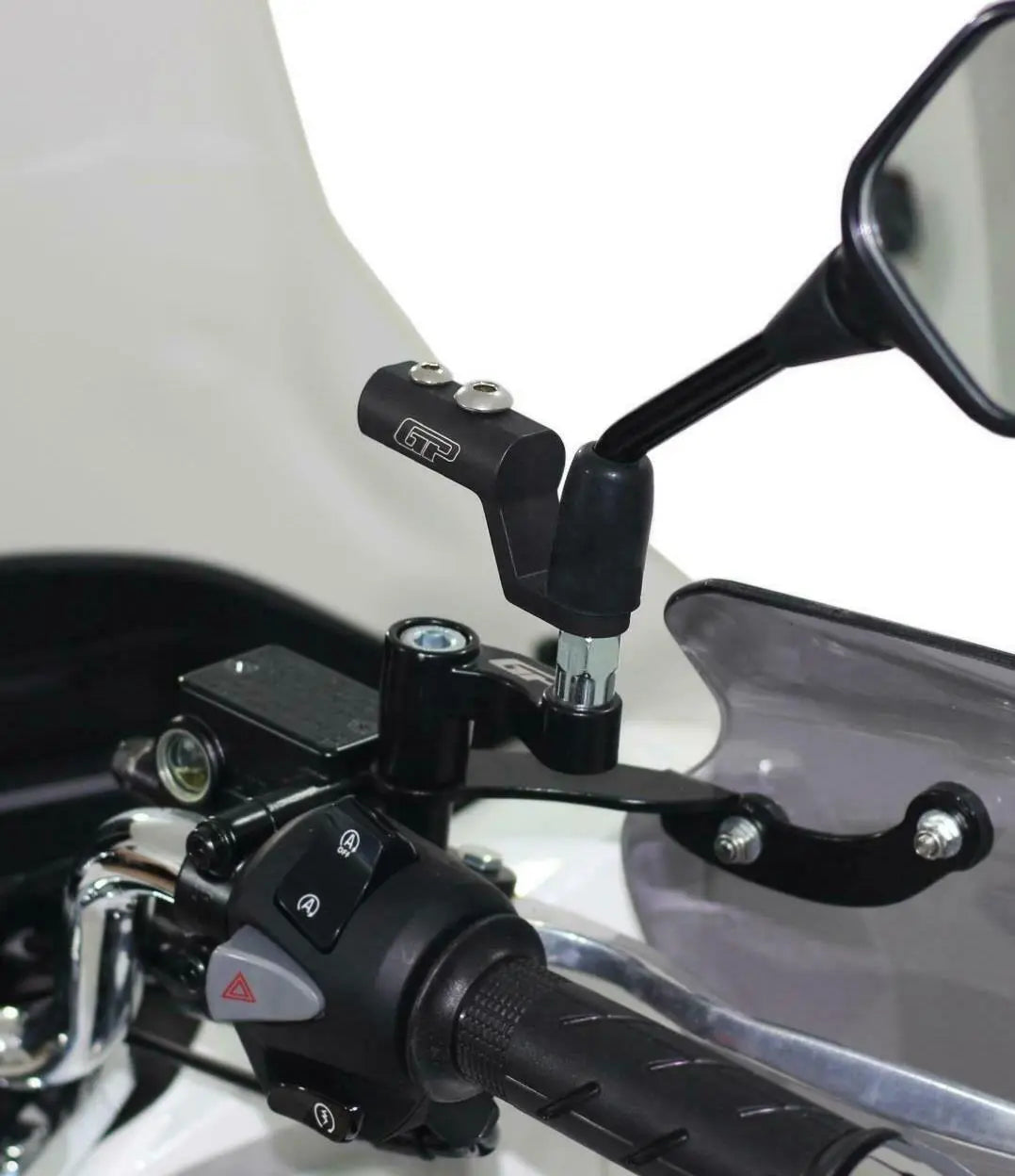 Motorcycle Phone Holder Mirror Mount Clamp Bracket Universal