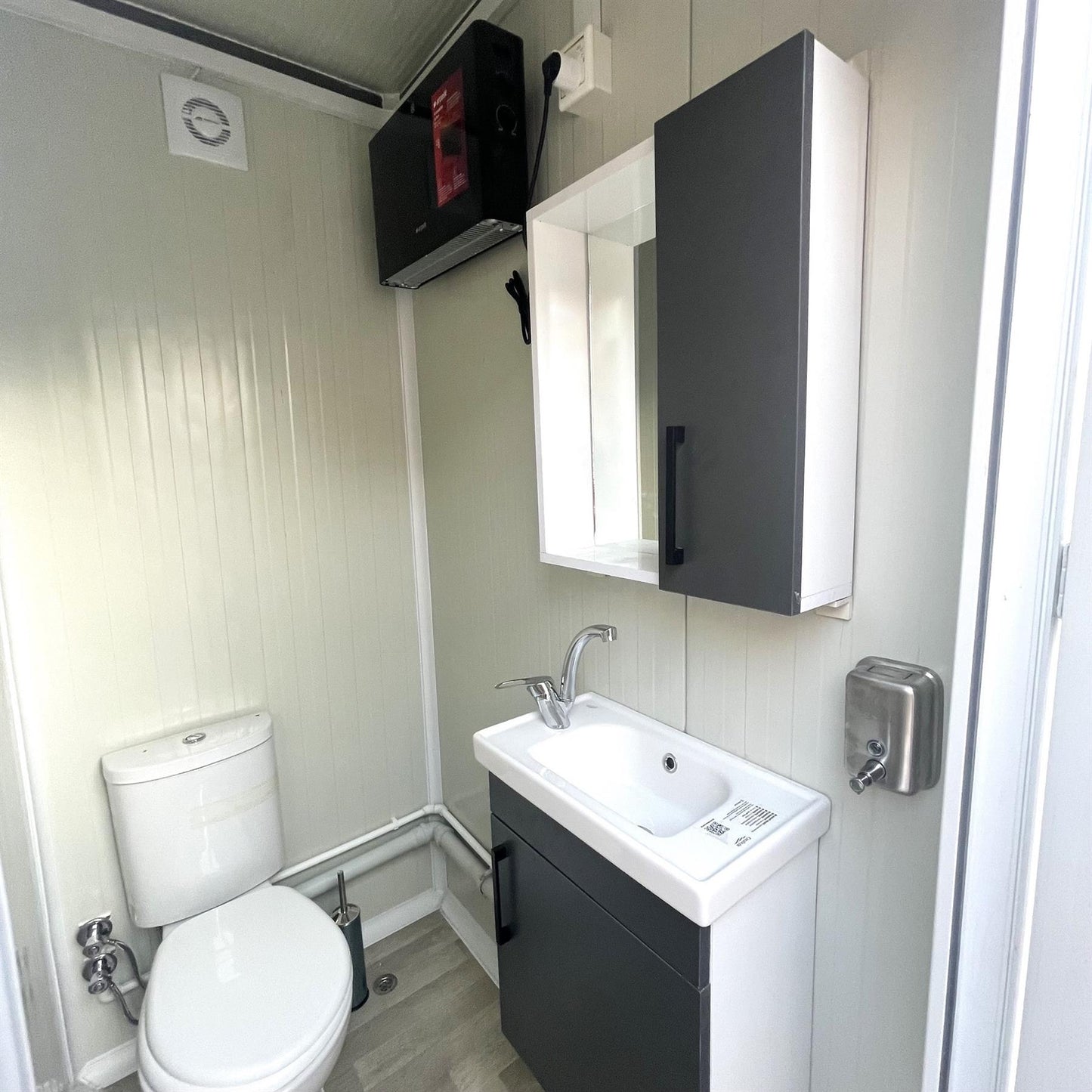 Portable Double Toilet Block | Prefabricated WC Units | Fully Insulated Toilet Cabins
