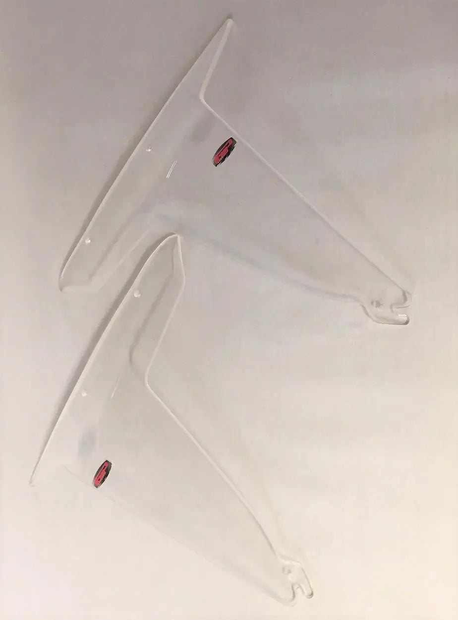 Yamaha Tenere700 side wind deflectors pair 2019-24 clear