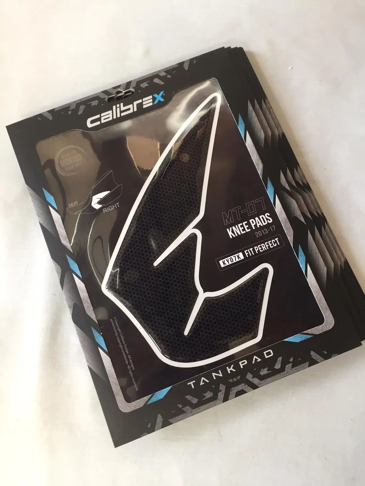 YAMAHA MT07 KNEE PADS BLACK 2014-2017