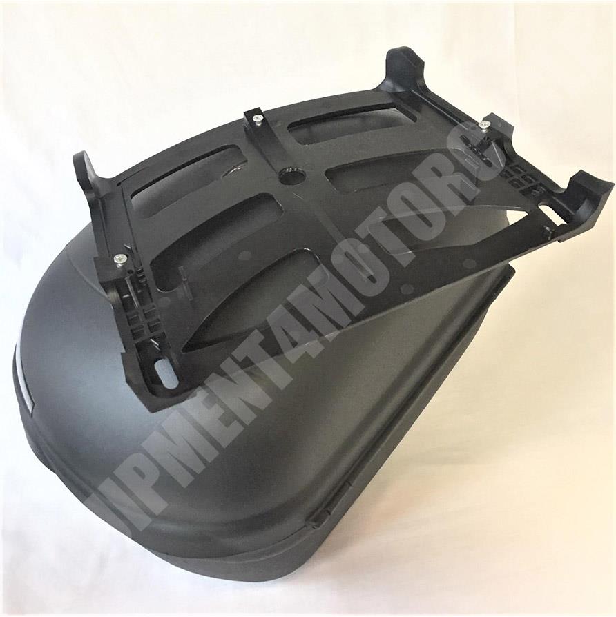 TOP BOX CASE 46L fits 2 full face helmets with extra luggage grill European made