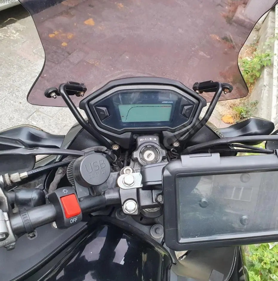 Honda CB500F clear windscreen 13-18