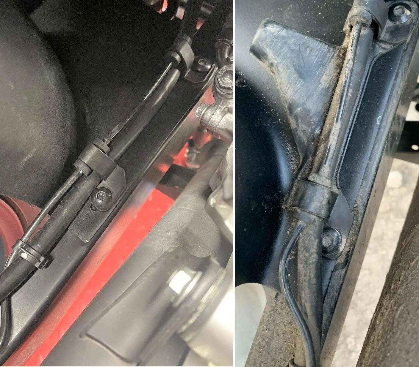 Honda NC 750X rear fender hugger chain guard 12-20