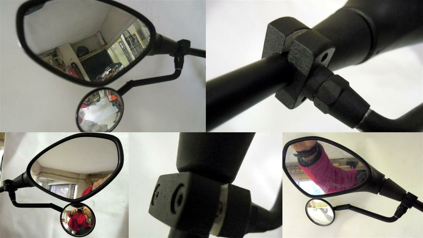 Yamaha blind spot extension convex mirror *Fits 10 MM main mirror leg