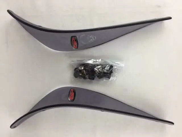 Honda CRF250 Rally Leg Guards Leg Wind Deflectors Smoke 17-20