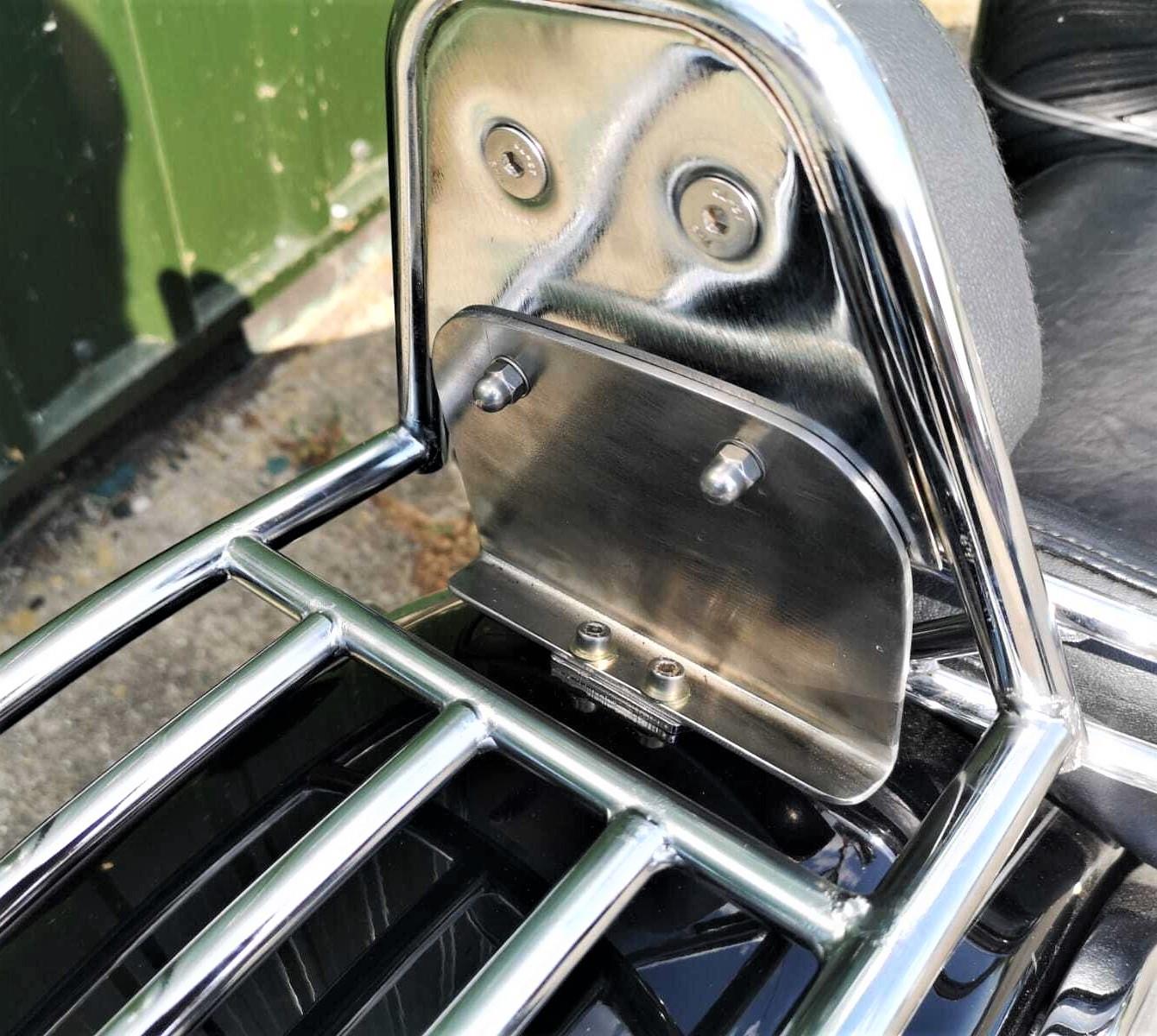 Yamaha Drag Star XVS 650 Classic driver backrest and rack 1997-2012