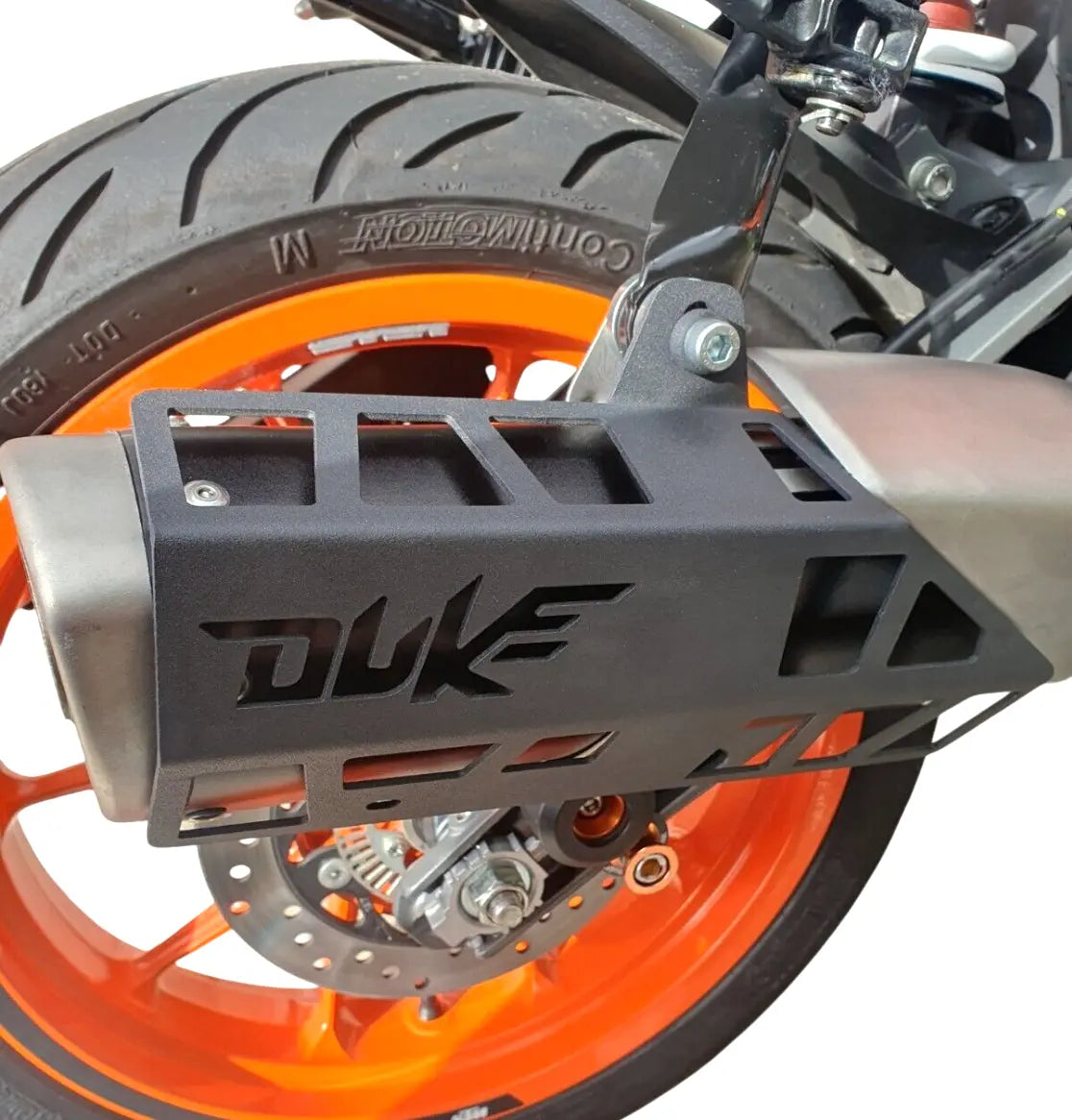 KTM Duke 125 exhaust guard protection 2017-2023