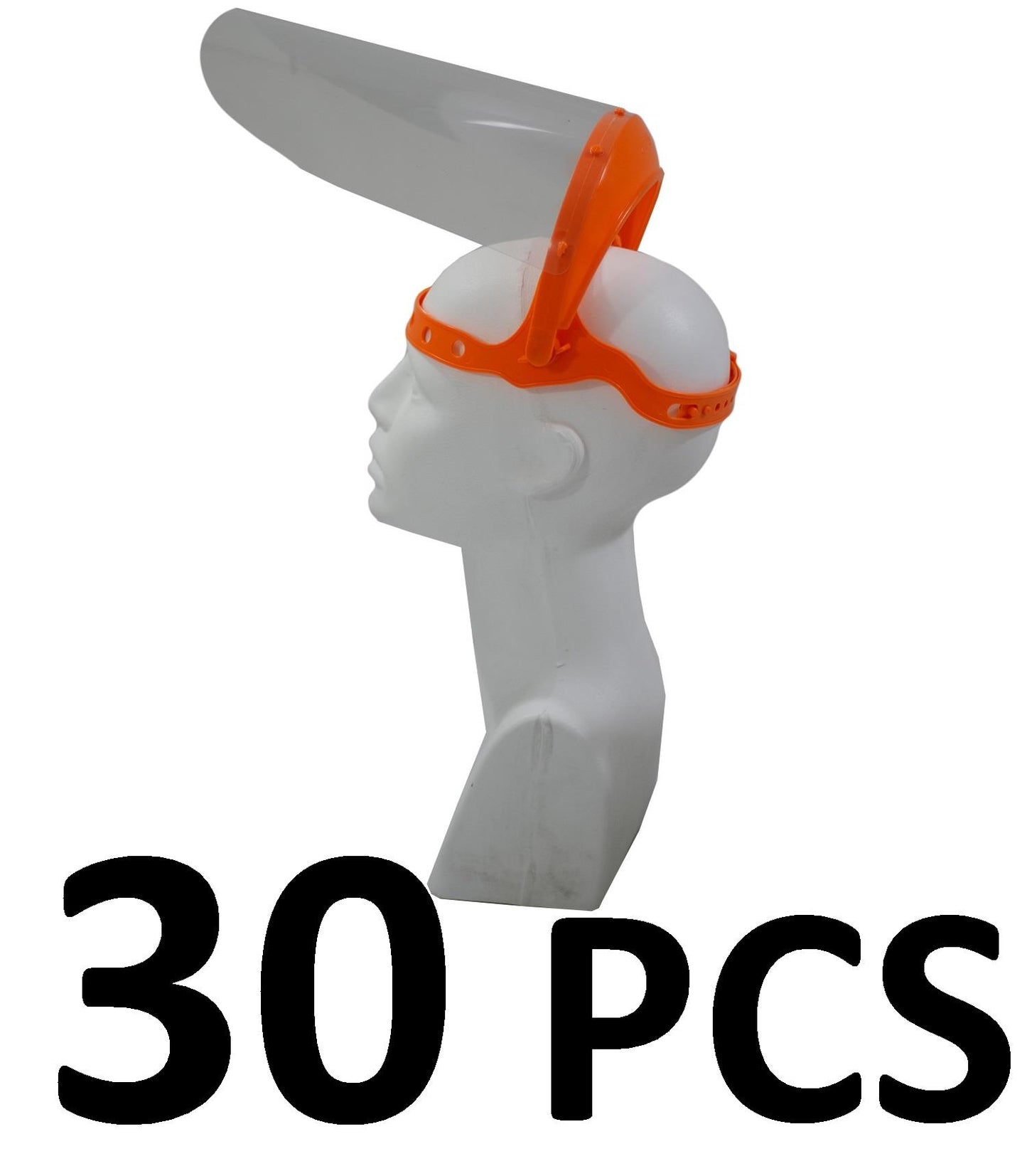 30X Face Shield Flip-Up Reusable Rewashable Anti Fog Splash Guard Mask