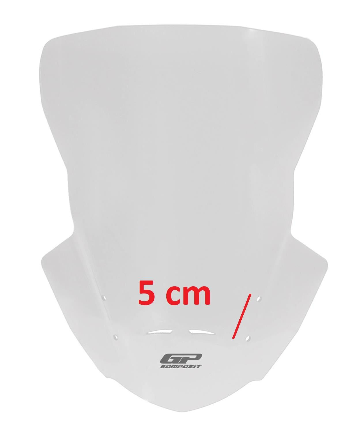 Honda NC700X clear windscreen 47 cm 12-14