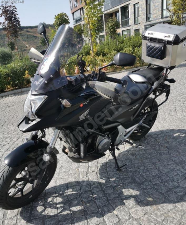Honda NC700X 12-14 smoke windscreen 47 cm