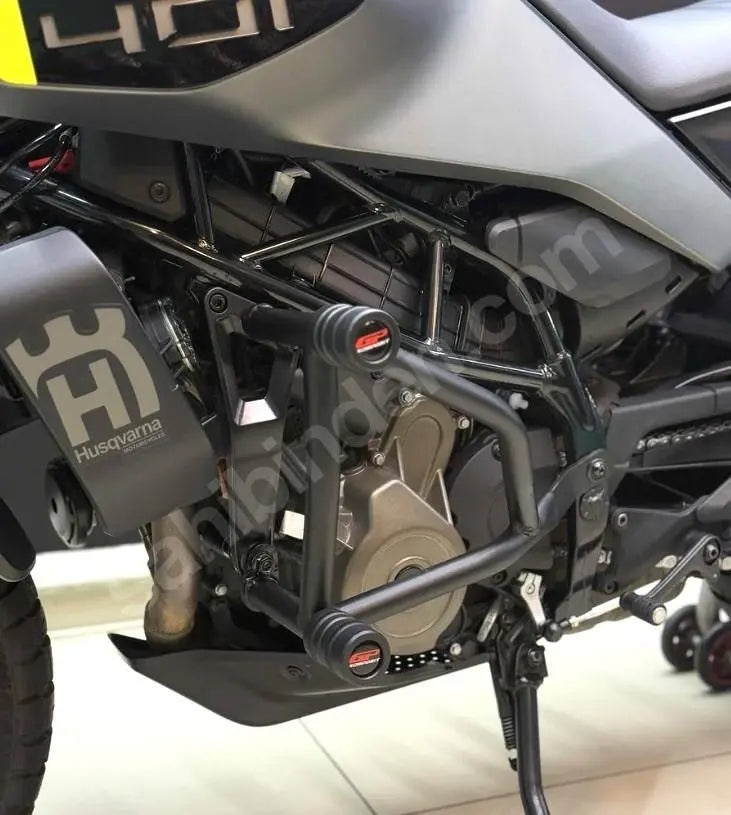 Crash Bars Duke125 Duke390 Svartpilen Vitpilen 401 2024 2026 with dual slider