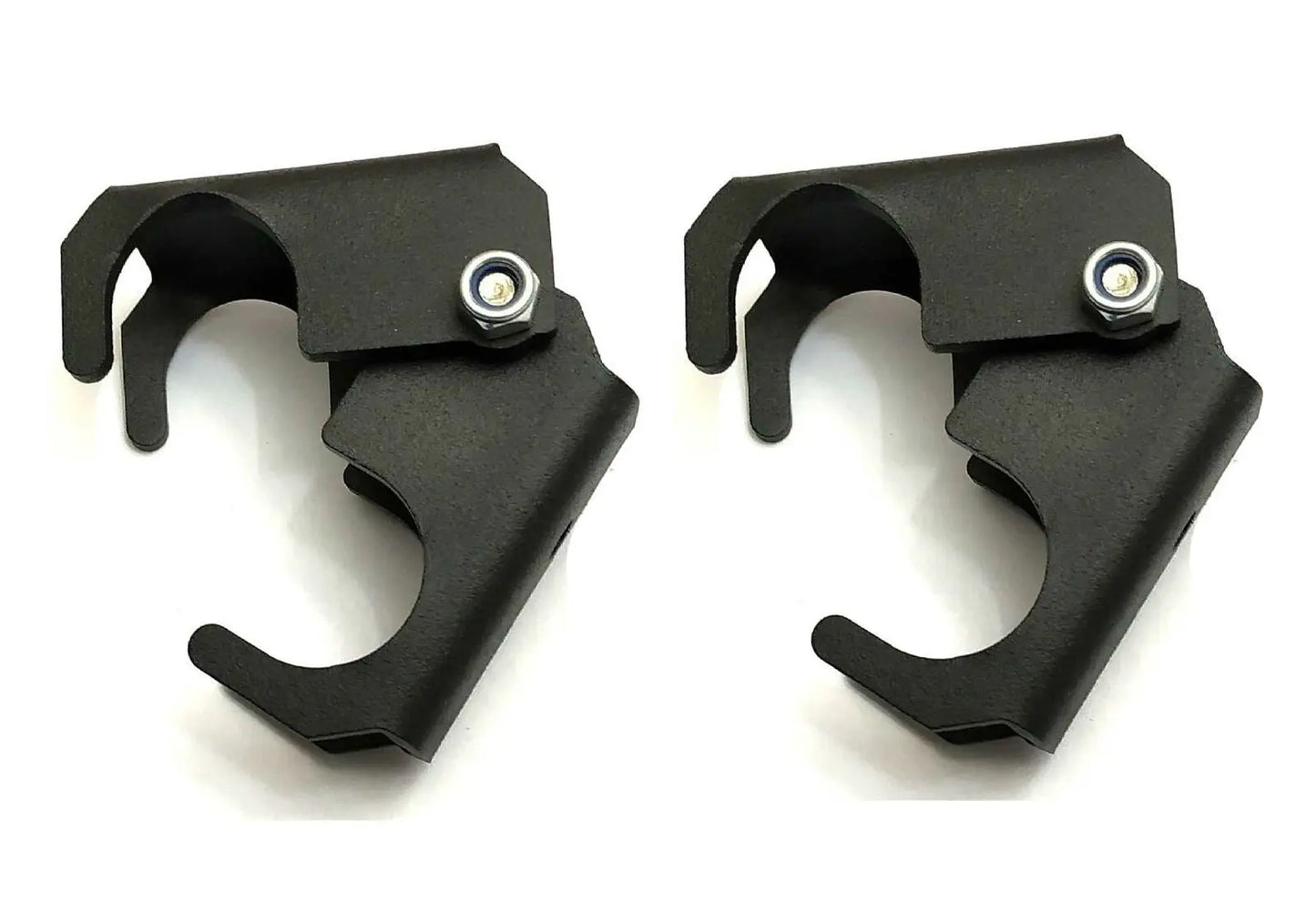 Universal motorcycle fog light mounting bracket pair for 22mm bars