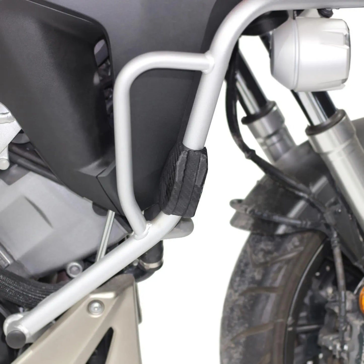 Crash Bar Bumpers Block Pair Protectors 25 mm diameters