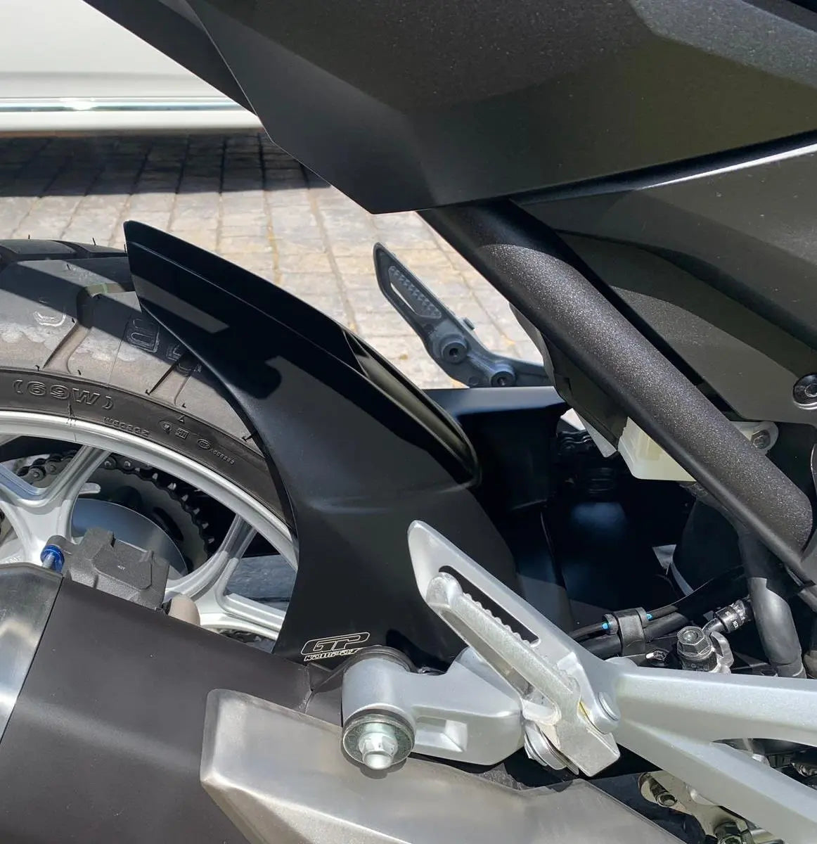 Honda NC 750X rear fender hugger chain guard 12-20