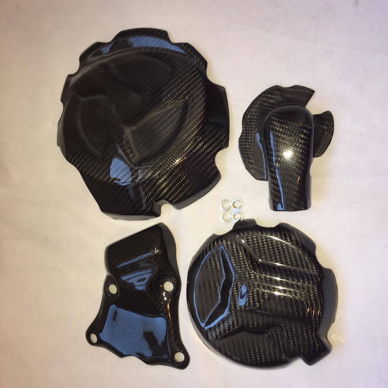 BMW S 1000RR carbon fiber engine guard engine case cover set 2010-14