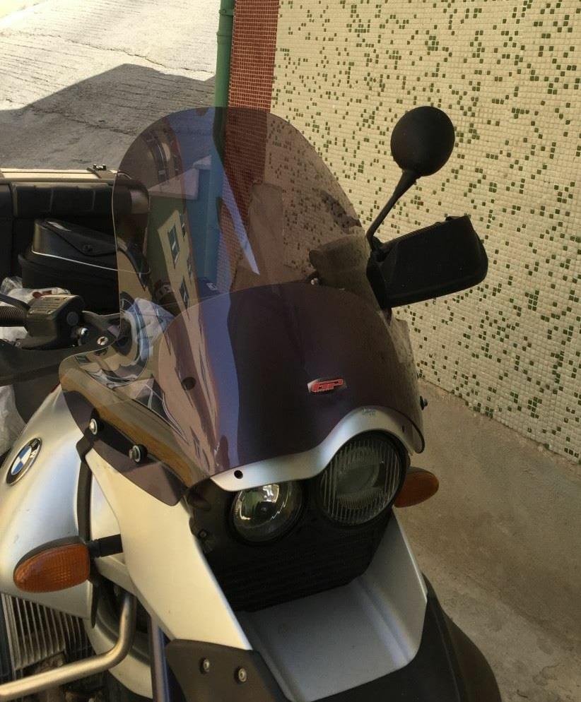 BMW R1150 Adventure windscreen smoke R1150ADV 52 cm 02-05