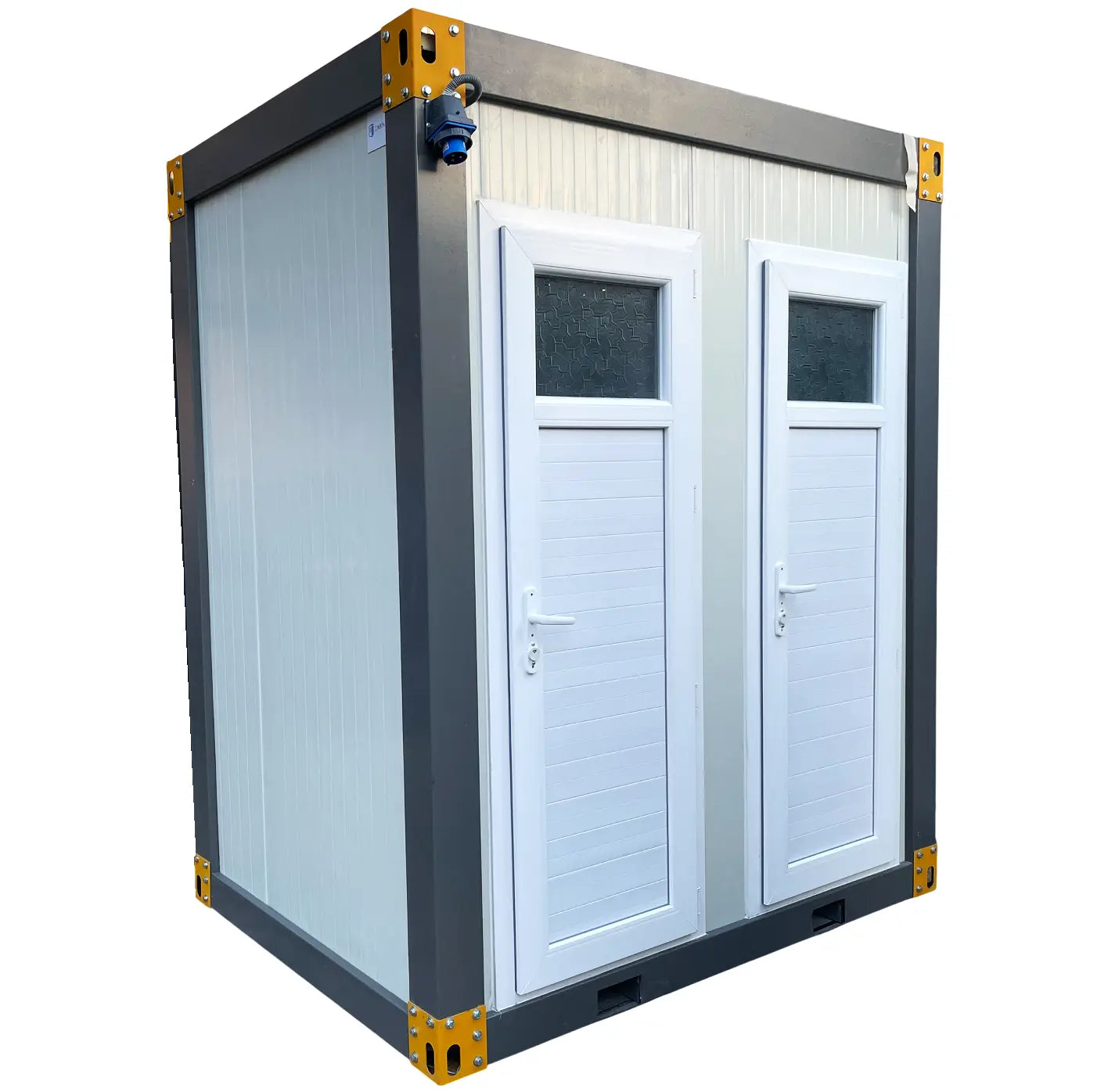 Portable Double Toilet Block | Prefabricated WC Units | Fully Insulated Toilet Cabins