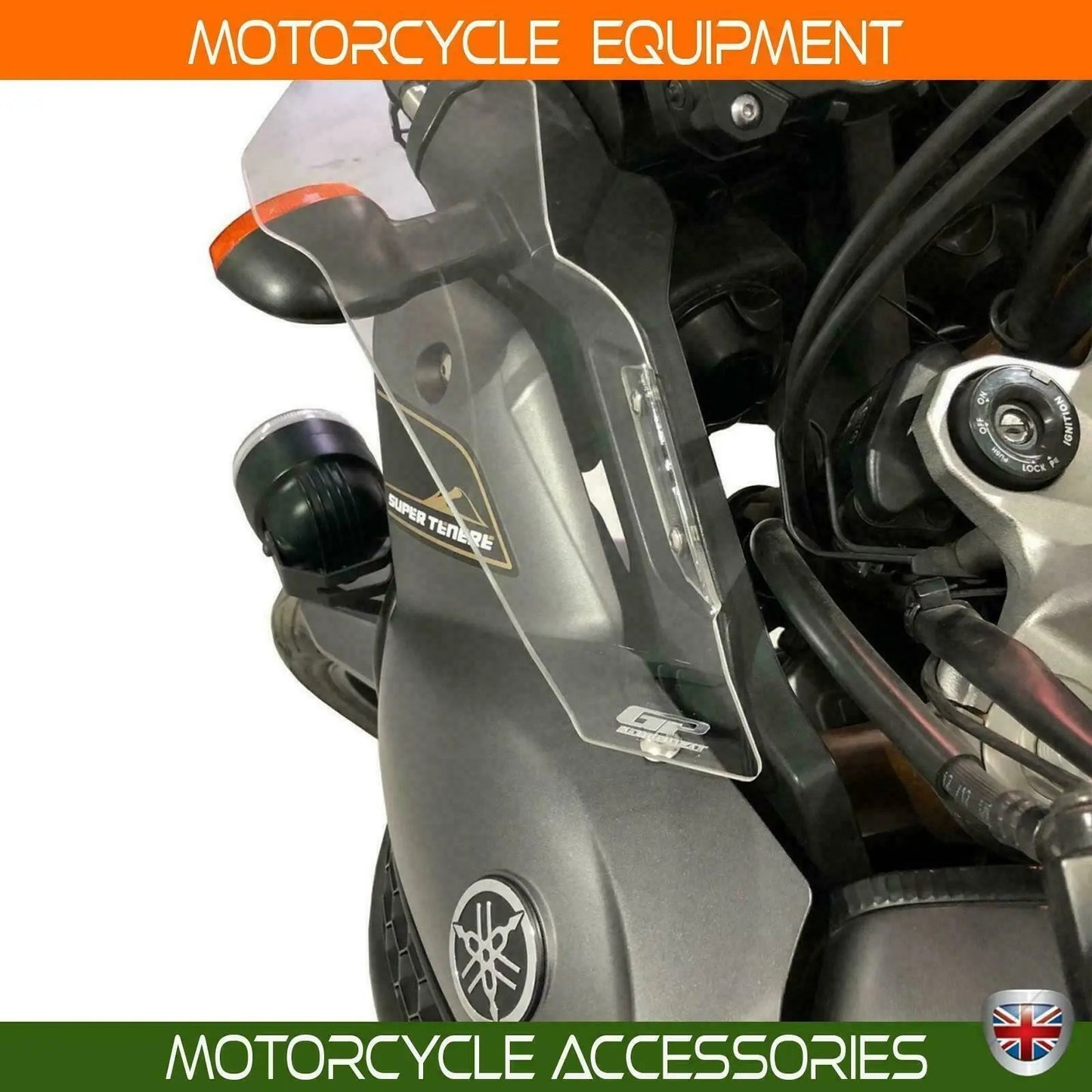 Yamaha XT1200Z Super Tenere Side wind deflectors pair clear 2010-2013