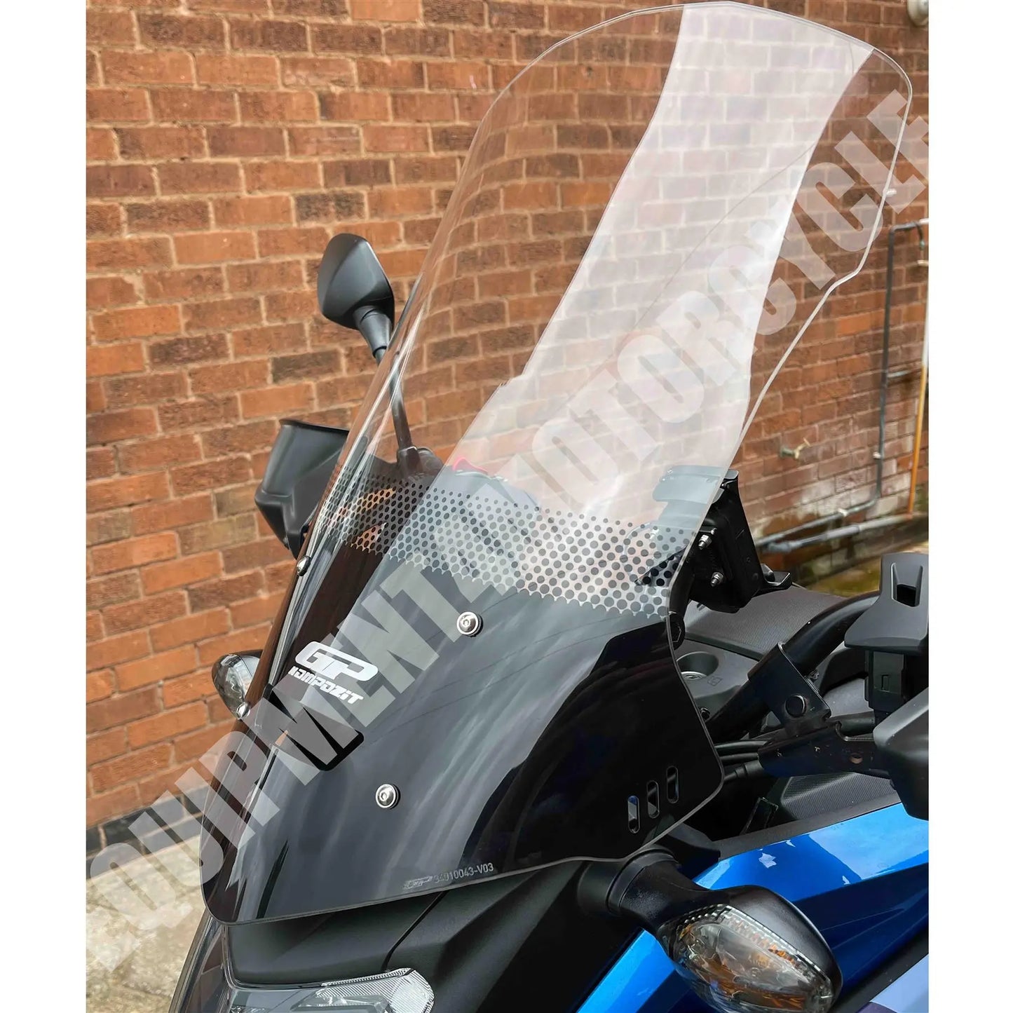 Honda NC750X touring windscreen 165 mm taller clear 16-20