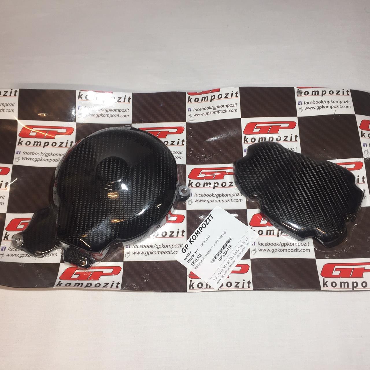 Yamaha YZF R6 engine guard engine case cover protection carbon fiber set 2008-16